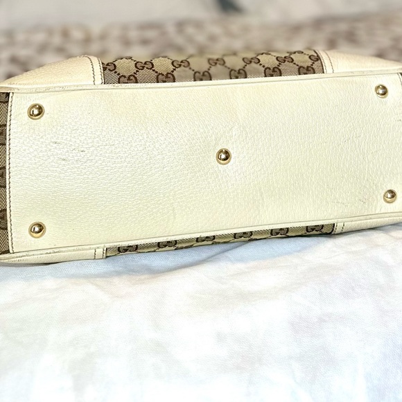 GUCCI Medium GG Canvas Prince Tote Preloved - Picture 4 of 15